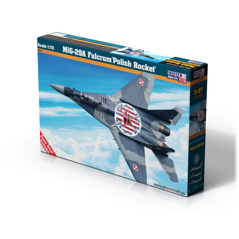 MIG-29A Fulcrum Polish Rocket 1:72