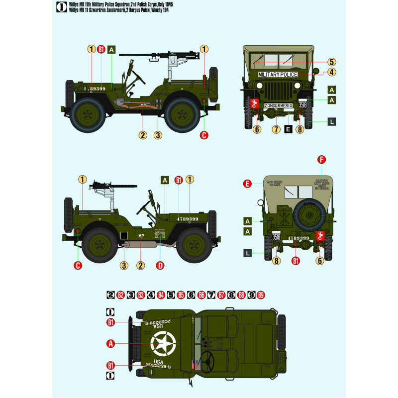 1/4 Tonn Truck 'Willys' 1:35 - 5
