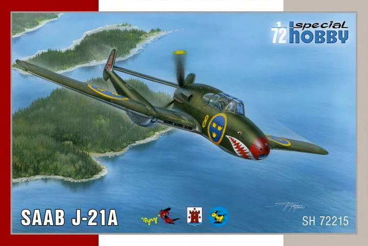SAAB J/A-21 1:72