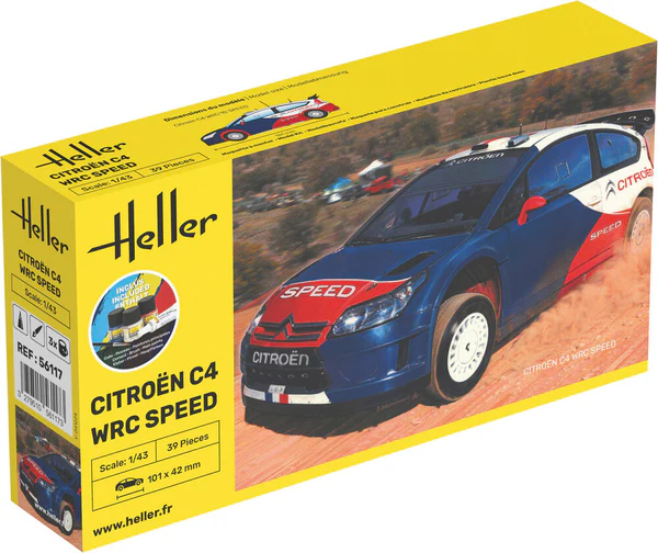 Starter Kit Citroën C4 WRC Speed 1:43 - 2