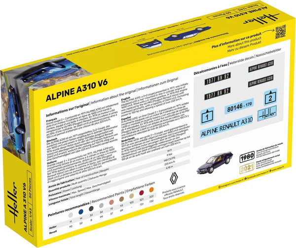 Starter Kit Alpine A310 1:43 - 4