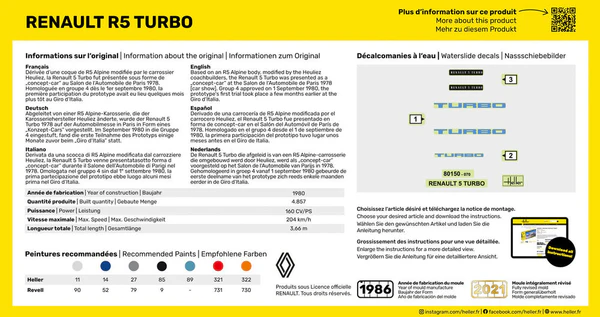 Starter Kit Renault R5 Turbo 1:43 - 3