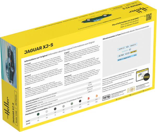 Starter Kit Jaguar XJ-S 1:43 - 4