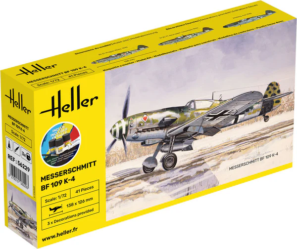 Starter Kit Messerschmitt Bf 109 K-4 1:72