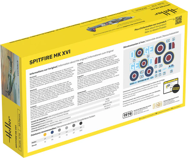 Starter Kit Spitfire 1:72 - 2