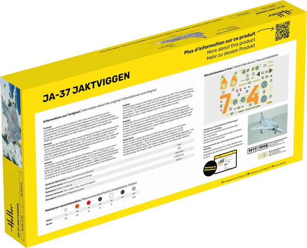 Starter Kit Ja-37 Jaktviggen 1:72 - 4