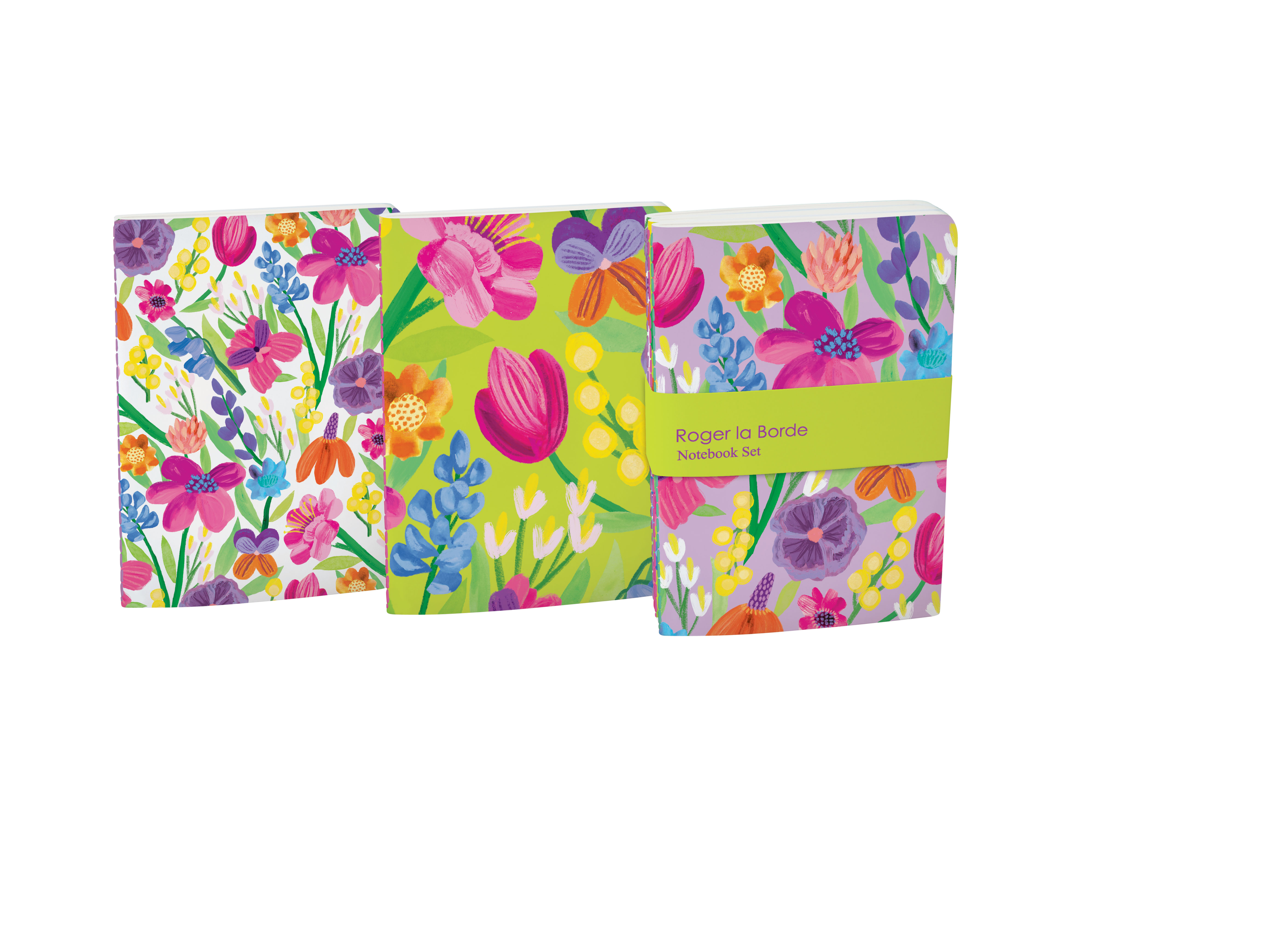 Floral Supernova A6 Softback Notebook Set