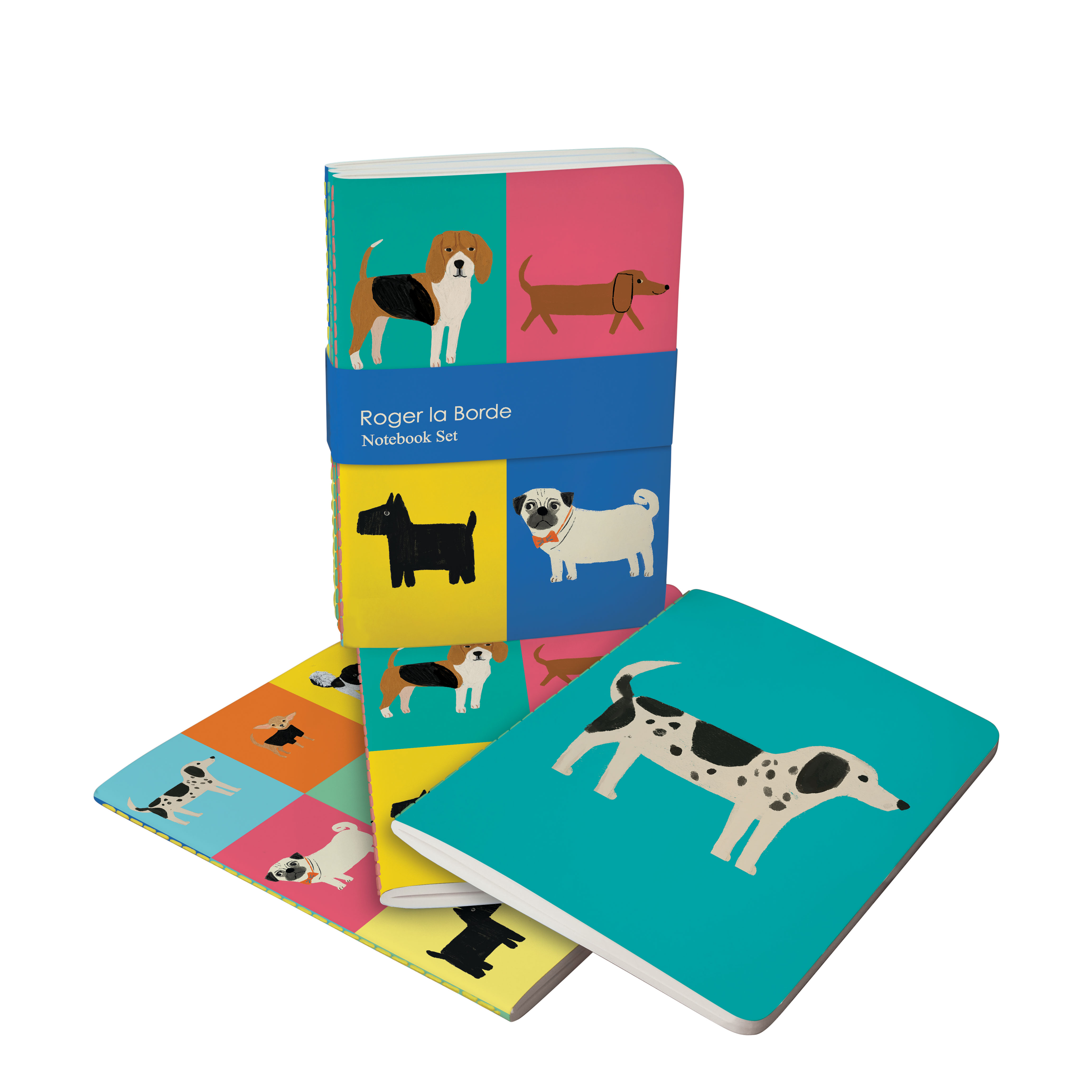 Prize Pooches A6 Softback Notebook Set - 2