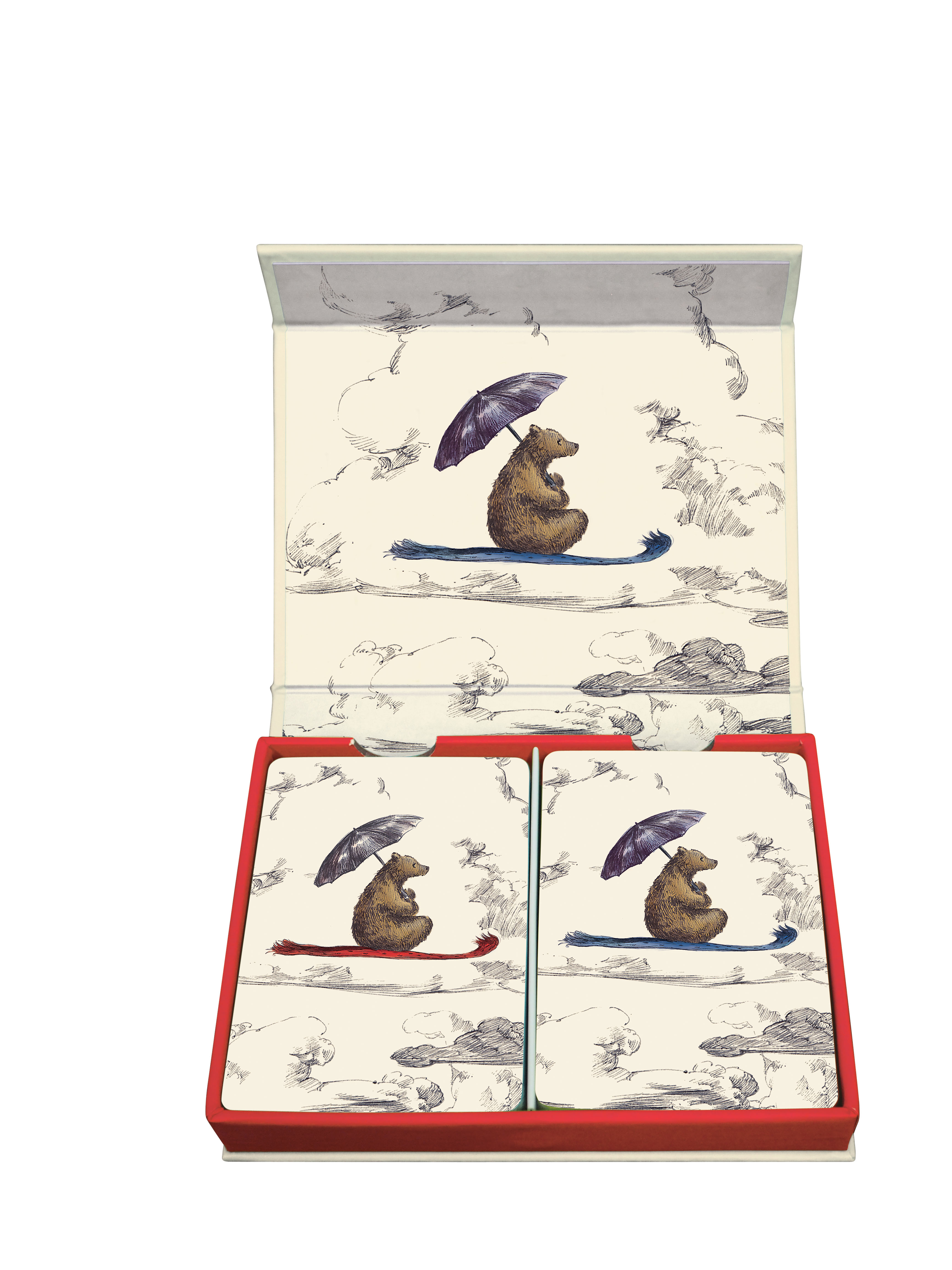 Flying Bear Playing Card Set - 2