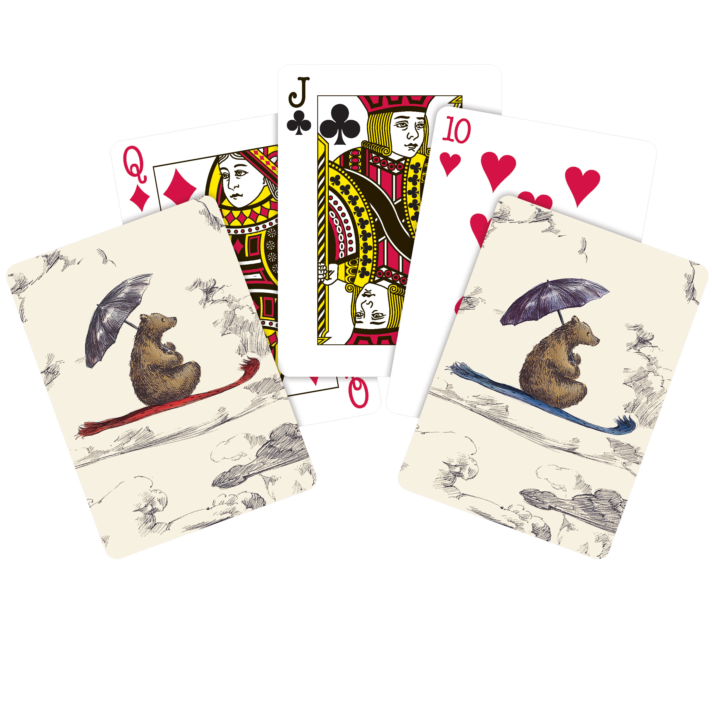 Flying Bear Playing Card Set - 3