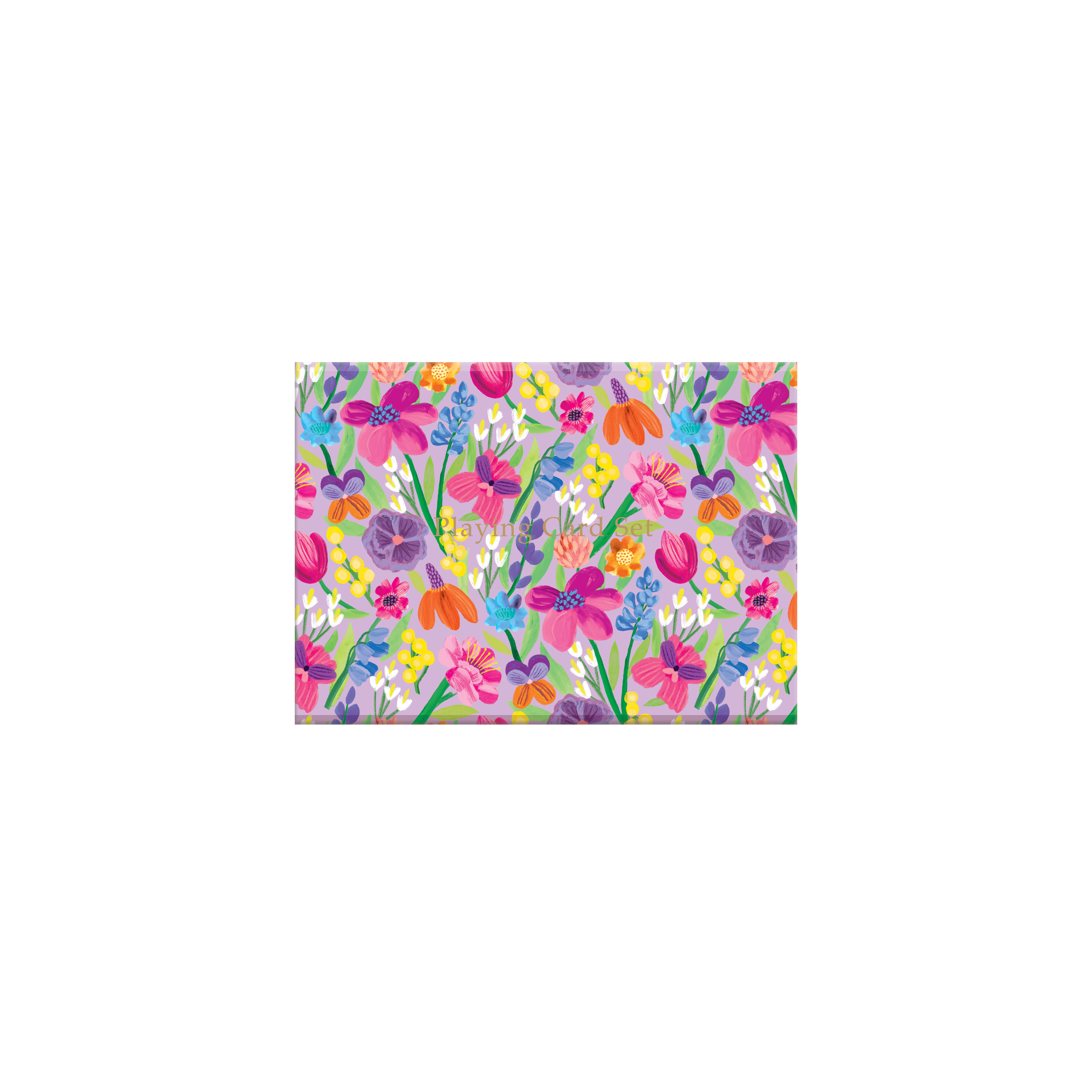 Floral Supernova Playing Card Set - 2