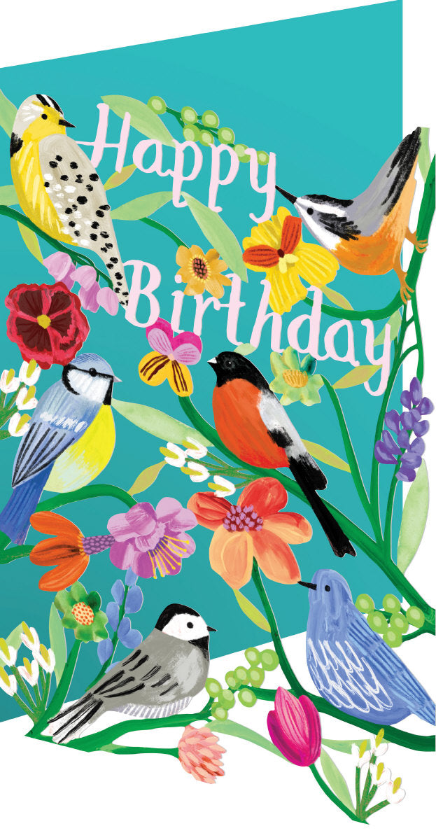 Birdhaven Lasercut Card single