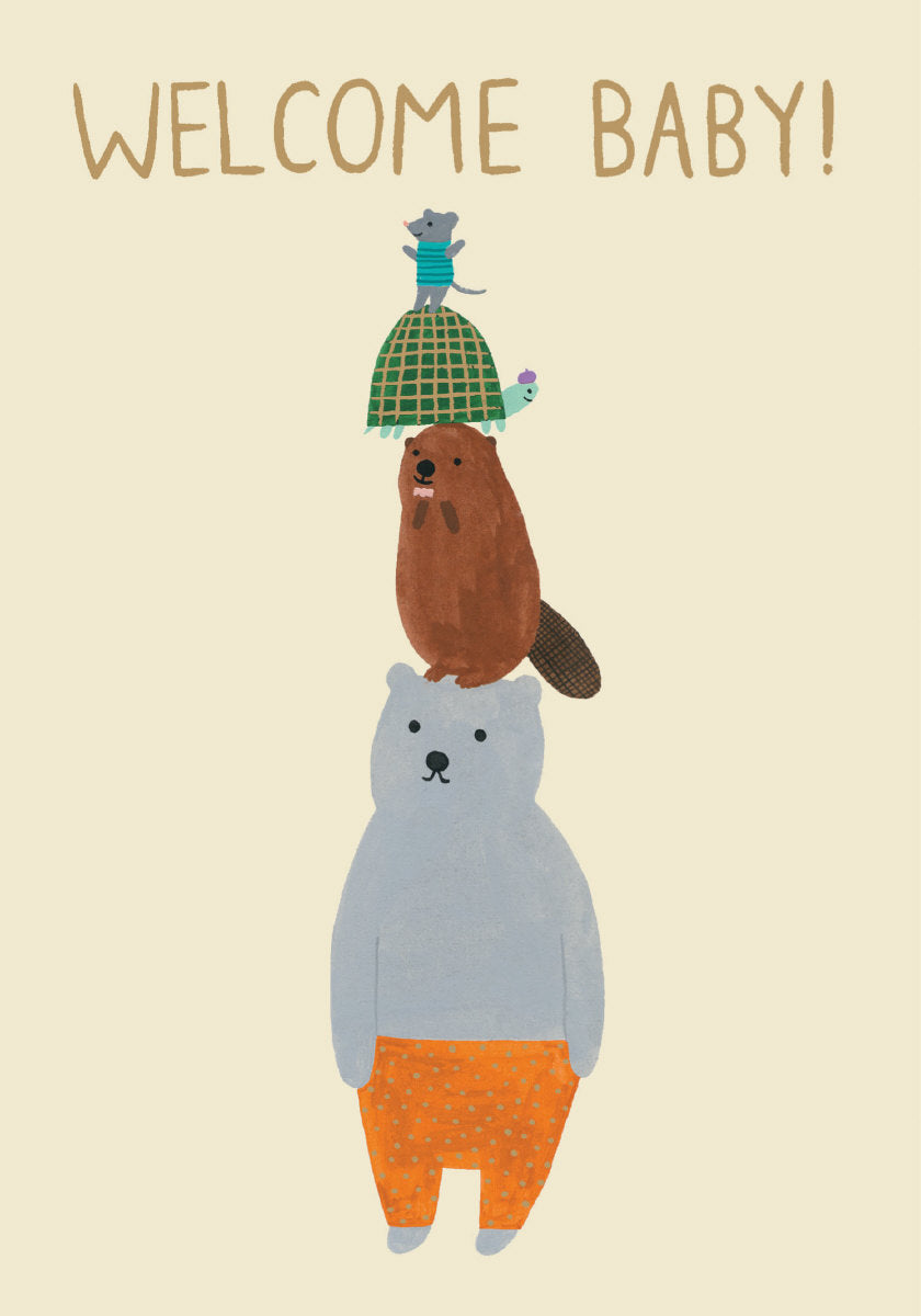 Baby Toy Tower Petite Card