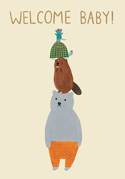 Baby Toy Tower Petite Card