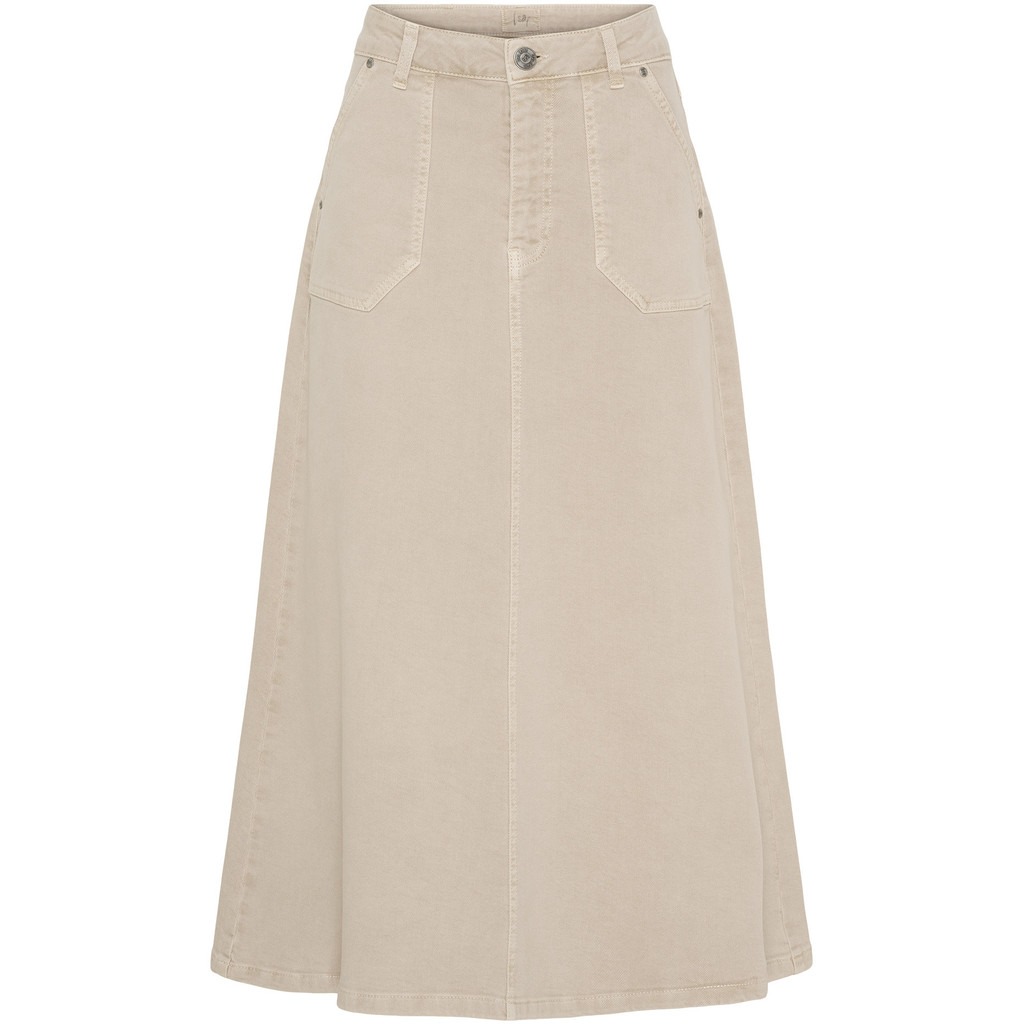 Como Twill Skirt - Dark Sand - Isay