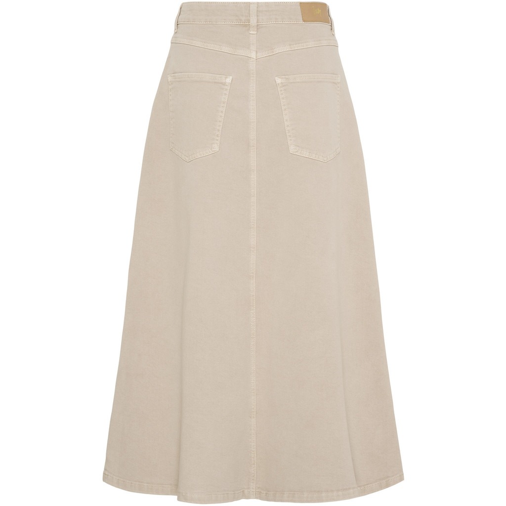 Como Twill Skirt - Dark Sand - Isay - 3