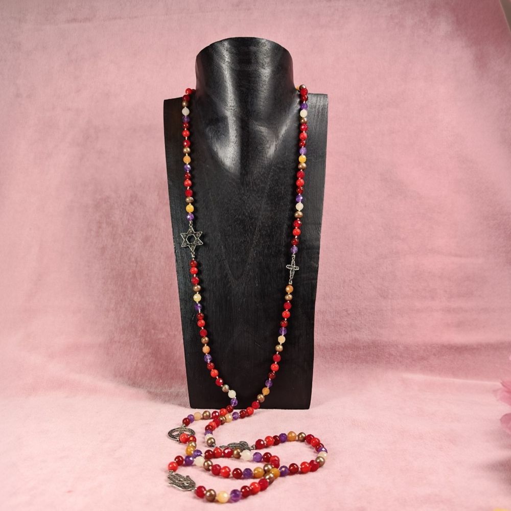 Yvone Christa World Peace Knotted halsband  - 2