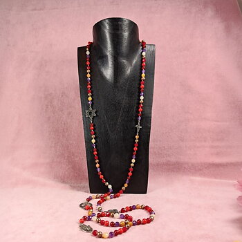 Yvone Christa World Peace Knotted halsband 
