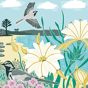 Nature Trail Wagtail Shore Card