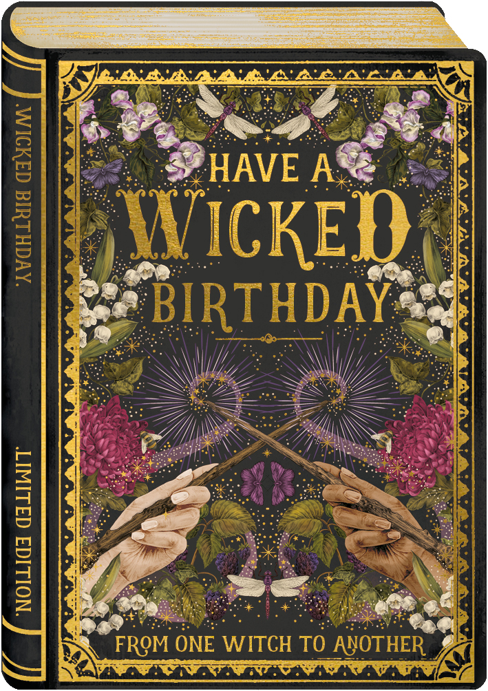 Storybook Wicked Birthday Card