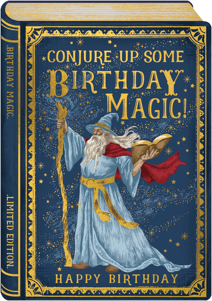Storybook Conjure Up Birthday Magic Card