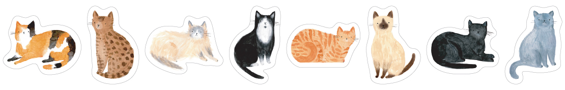 CATS, Sticker Roll - 2