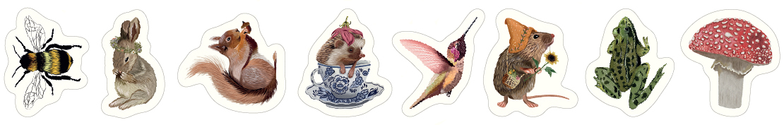 Tale & Ivy, Sticker Roll - 2