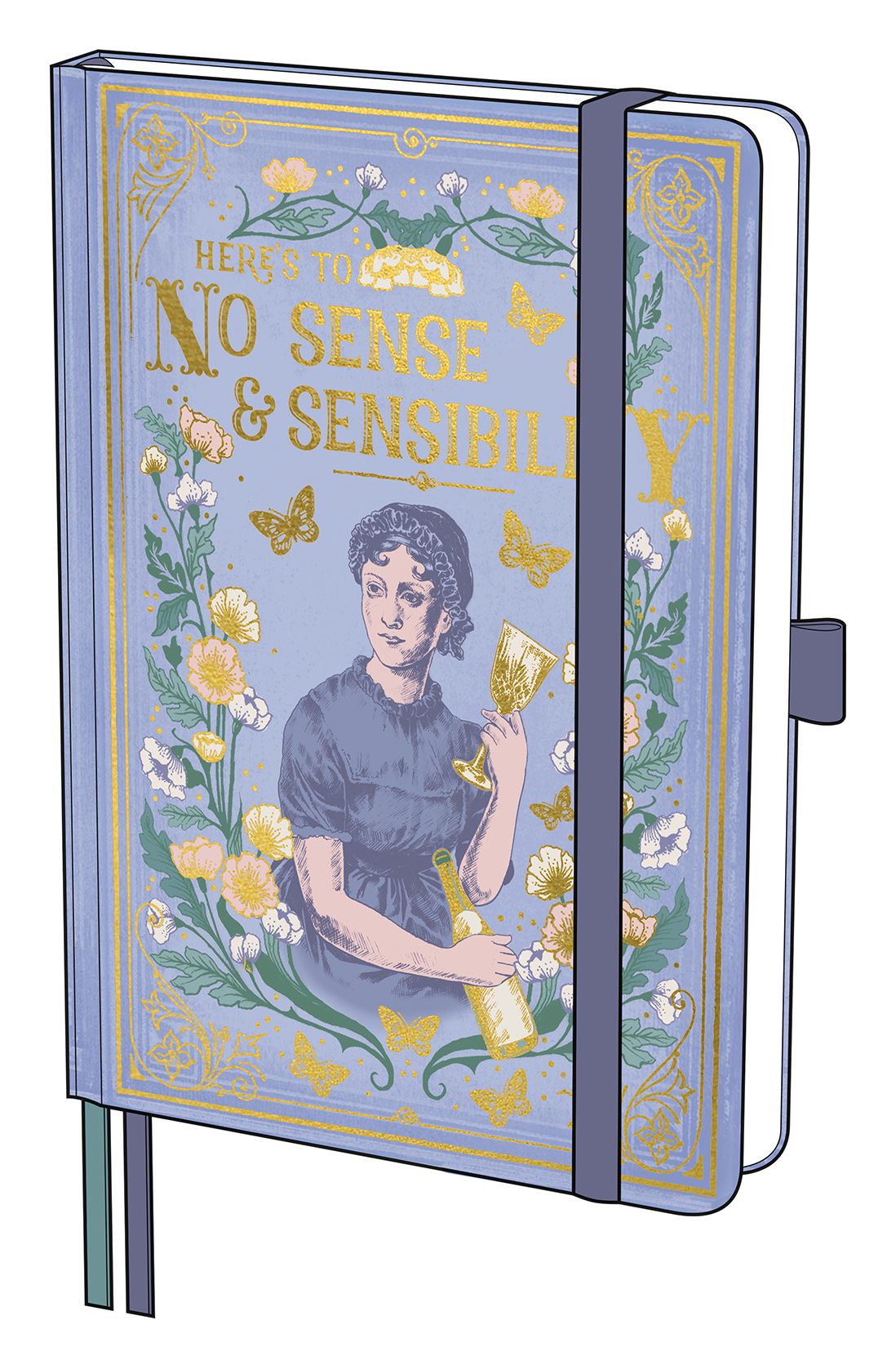 Jane Austen Storybook A5 Notebook