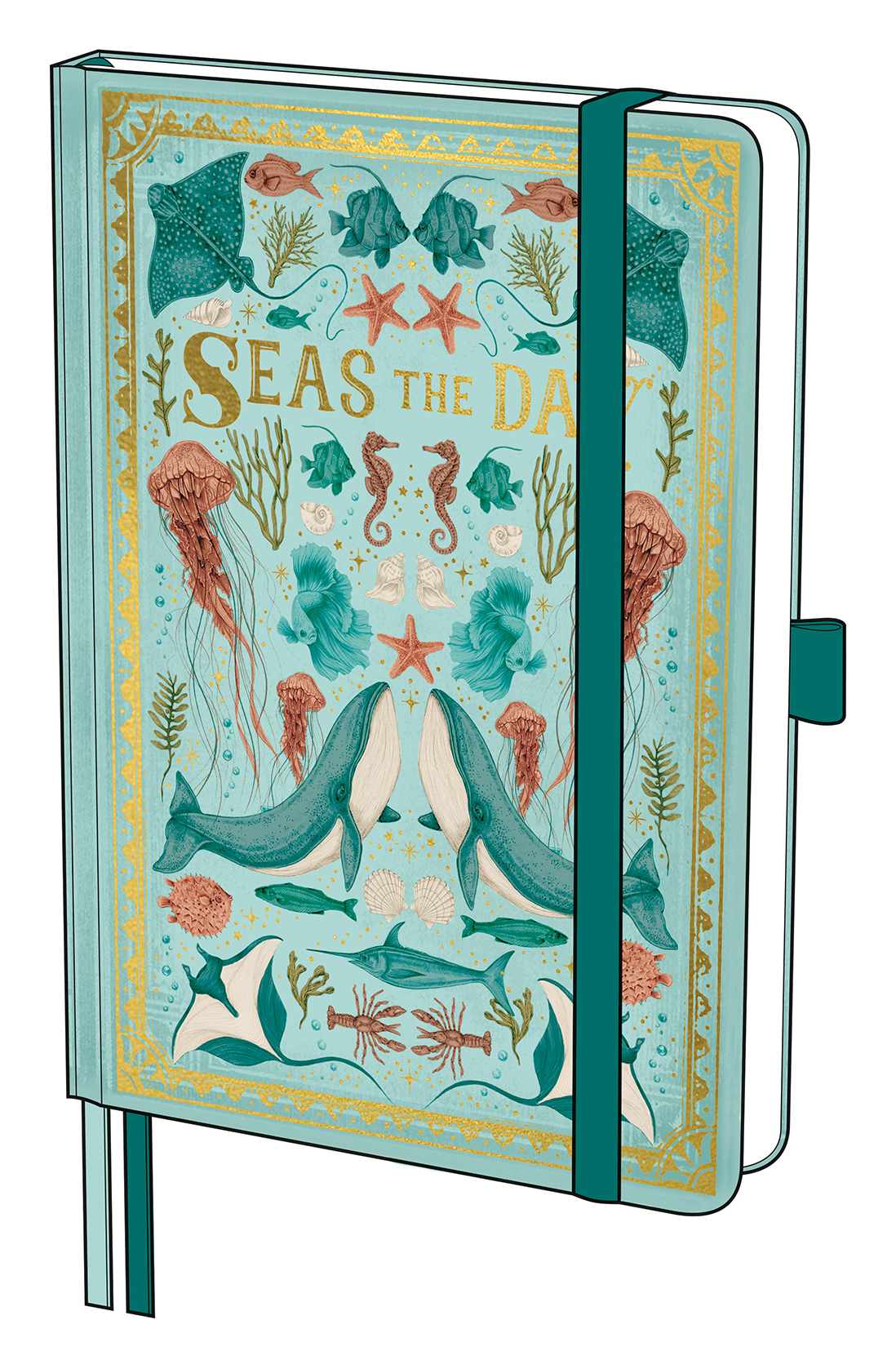 Seas The Day Storybook A5 Notebook