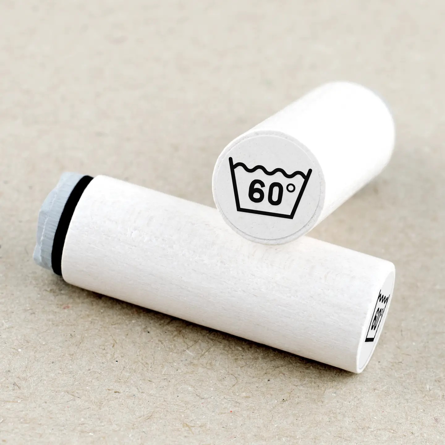 Ministämpel - Tvättsymbol 60 grader
