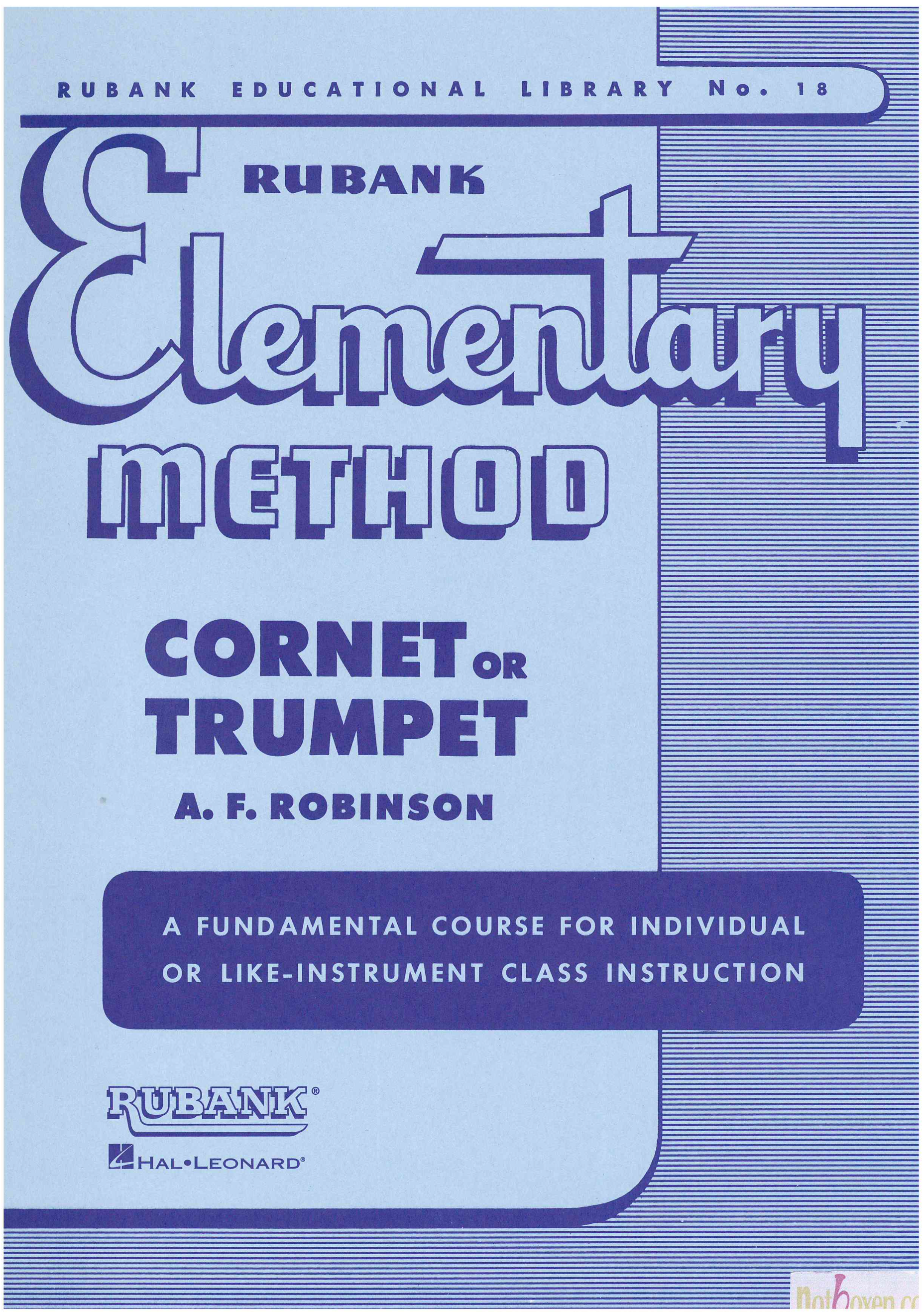 Rubank, Elementary Method