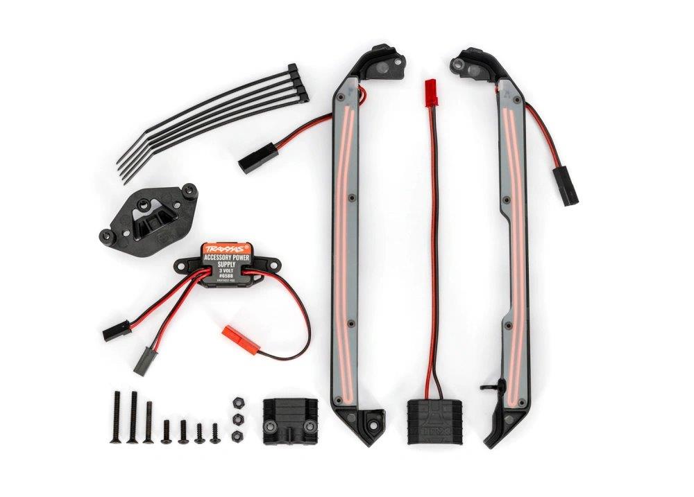 Traxxas LED Ljus (Underglow) Röd 4-Tec