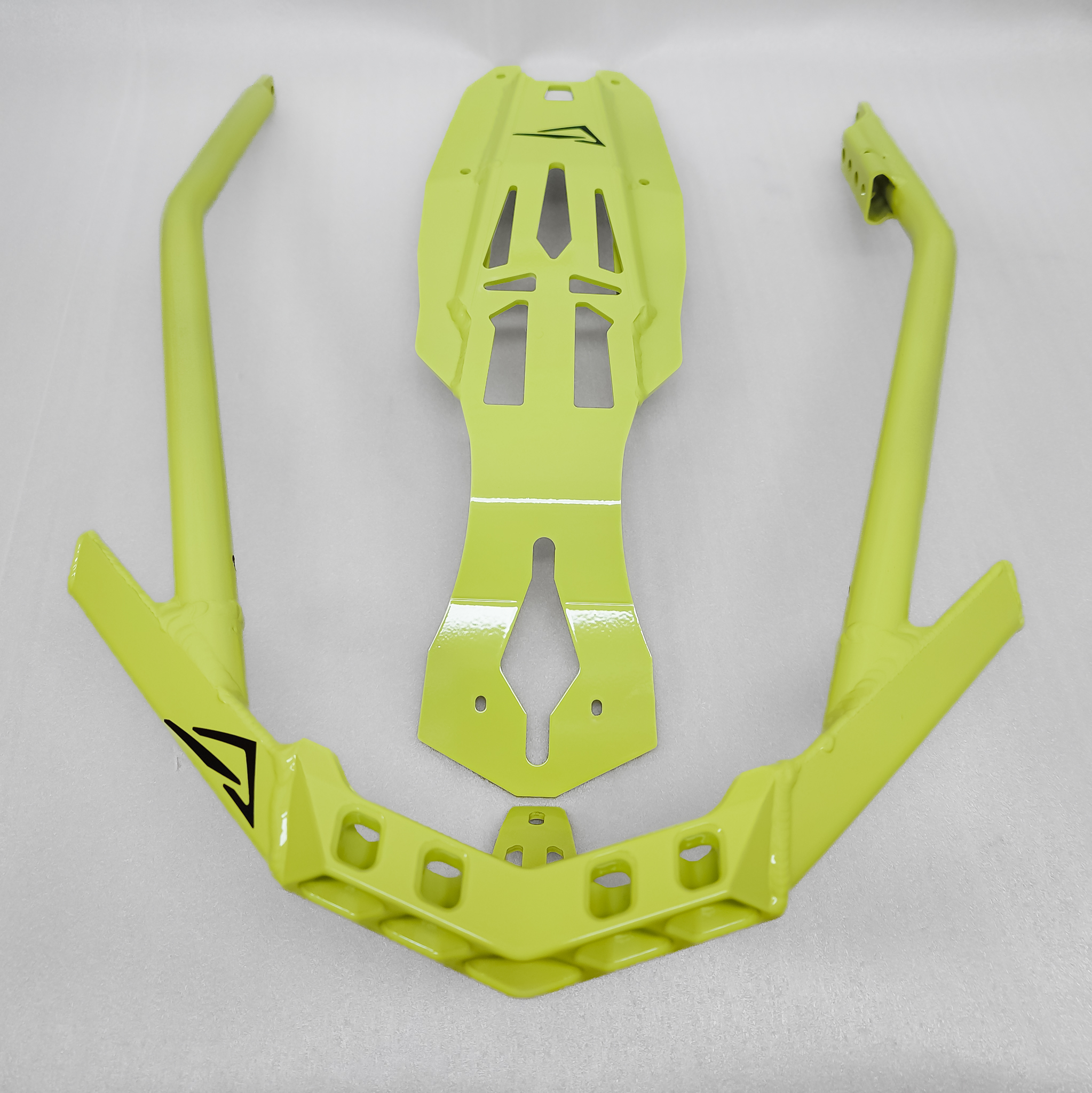 Skinz Frontbåge med bukplåt Polaris Matryx - Lime Twist - 4