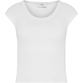 GRNarielle Rib Top White