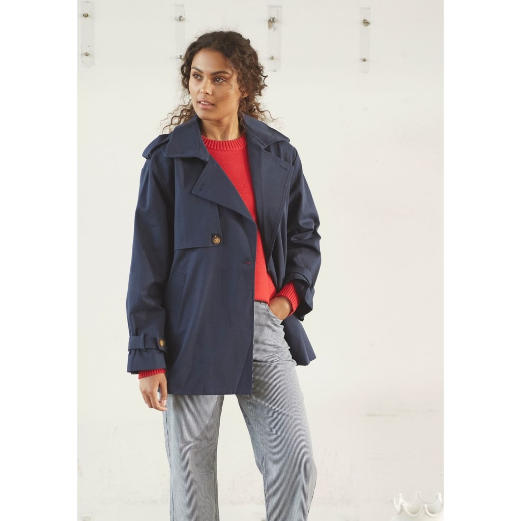 Lili Trenchcoat - Navy - Isay 