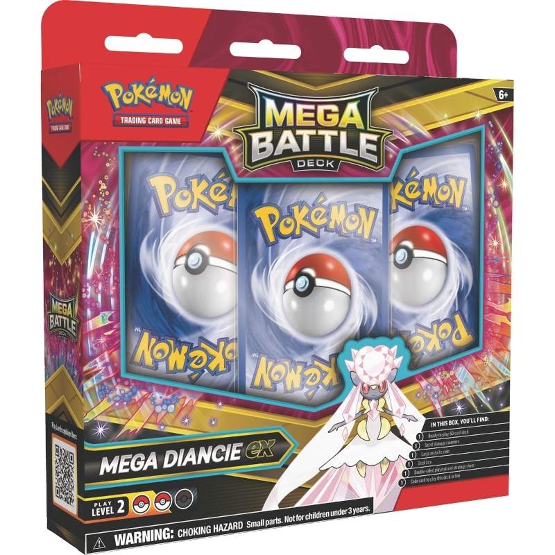 Pokémonkort Battle Deck Ex Mega Diancie. - 2