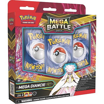 Pokémonkort Battle Deck Ex Mega Diancie.