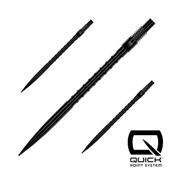 Harrows HM Grip Quick Point Black 40mm