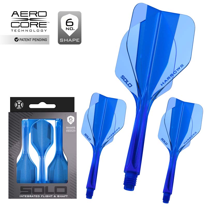 Harrows Solo Shape/NO6 Blue Short