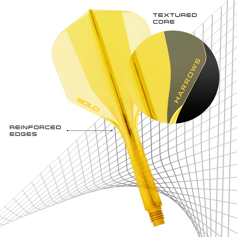 Harrows Solo Shape/NO6 Yellow Short - 4