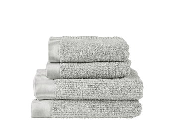 Zone Denmark Handduk Classic 4 st Soft Grey