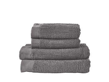 Zone Denmark Handduk Classic 4 st Grey