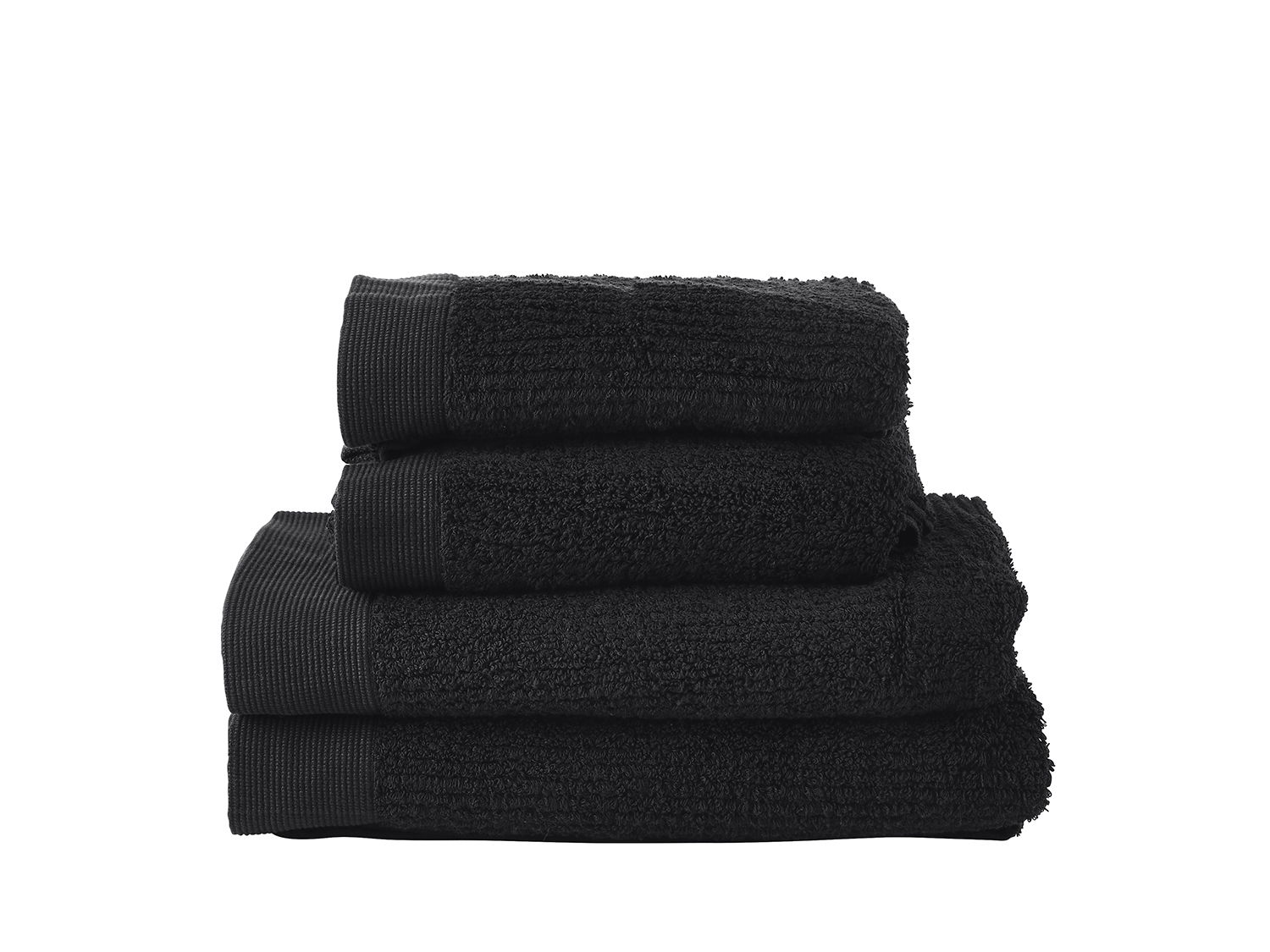 Zone Denmark Handduk Classic 4 st Black