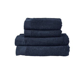 Zone Denmark Handduk Classic 4 st Dark Blue