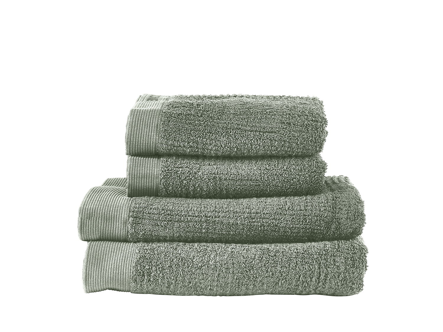 Zone Denmark Handduk Classic 4 st Matcha Green