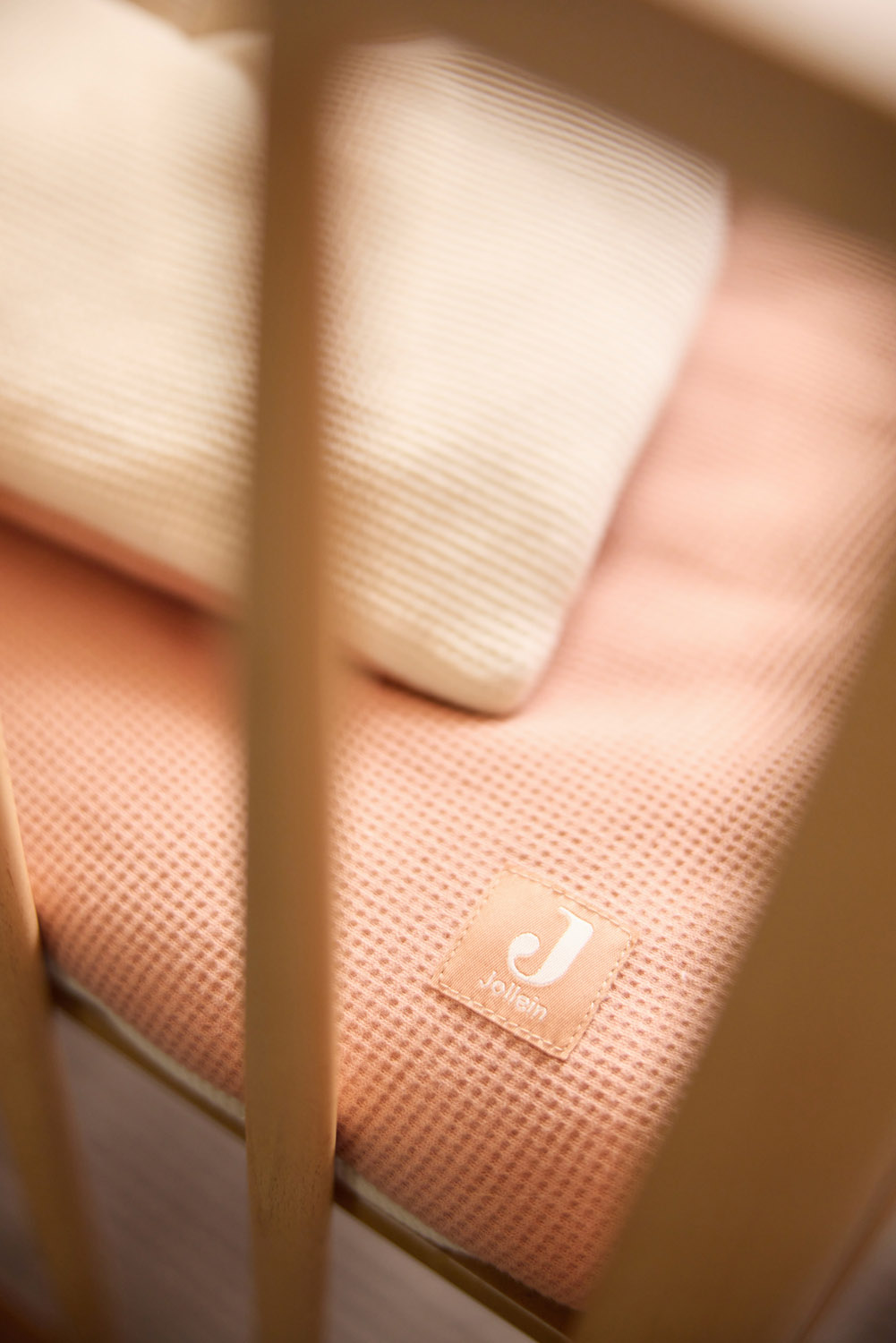 Jollein Lekmatta 75x95cm Little Waffle Light Terra/Sand						 - 4