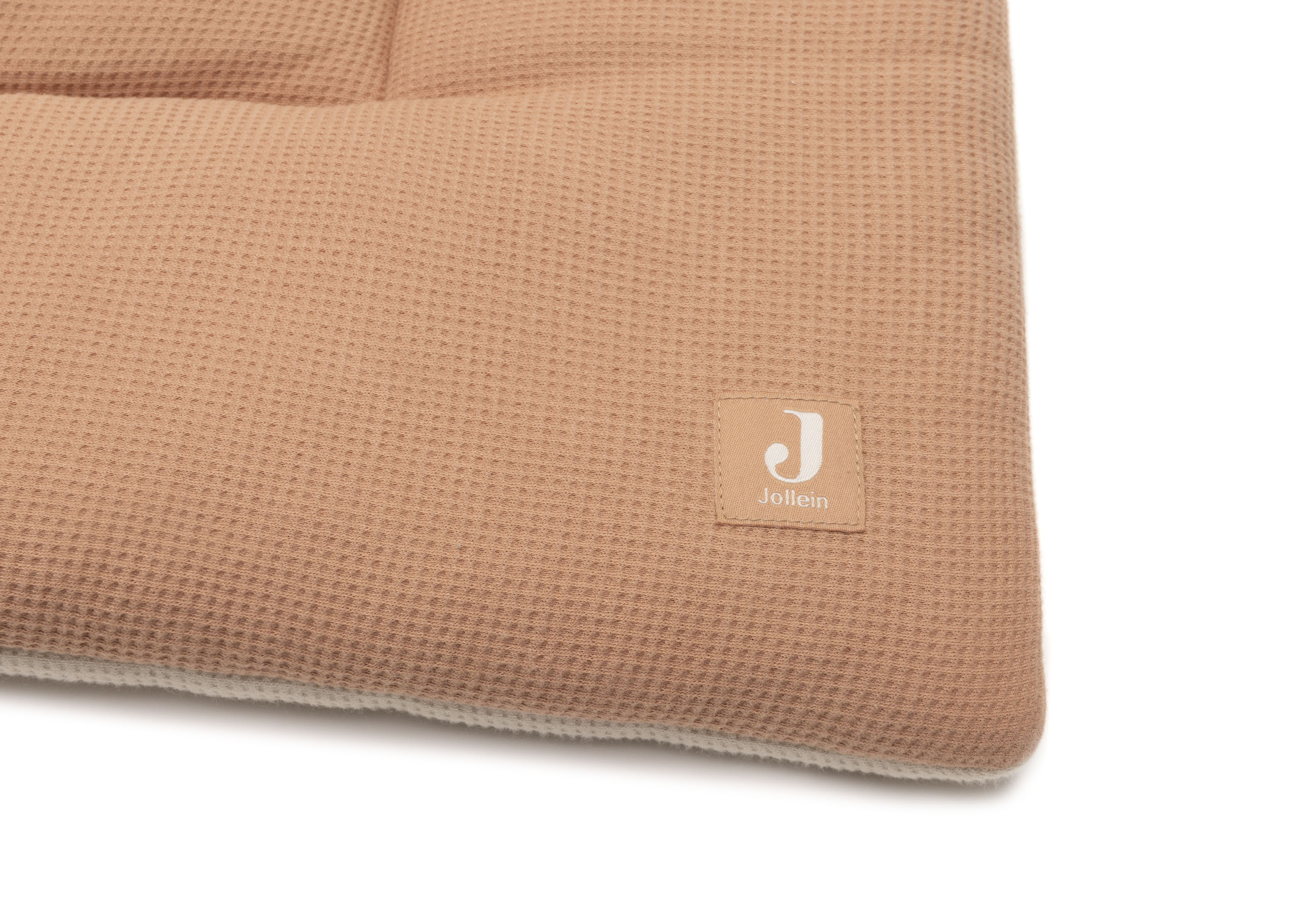 Jollein Lekmatta 75x95cm Little Waffle Light Terra/Sand						 - 2