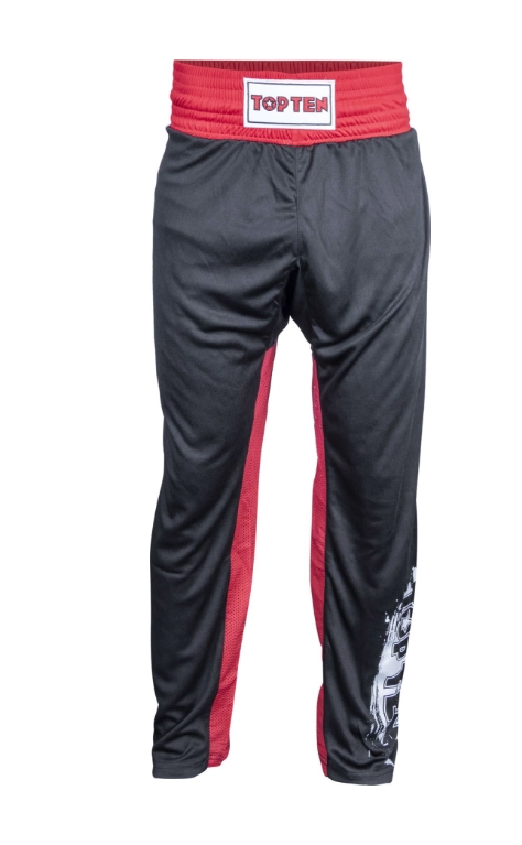 Topten Byxa WAKO SLIMFIT Svart/Röd - 2