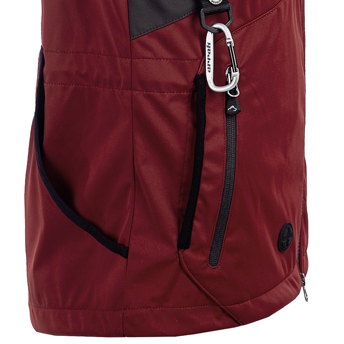 Arrak Outdoor Acadia Vest Women - Dark Red - 2