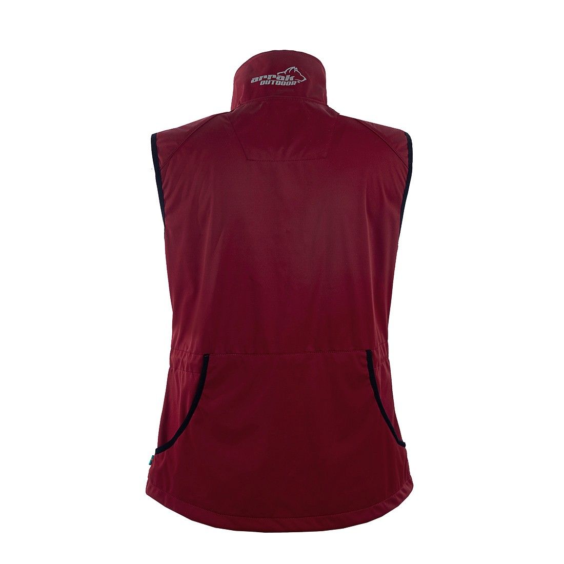 Arrak Outdoor Acadia Vest Women - Dark Red - 4